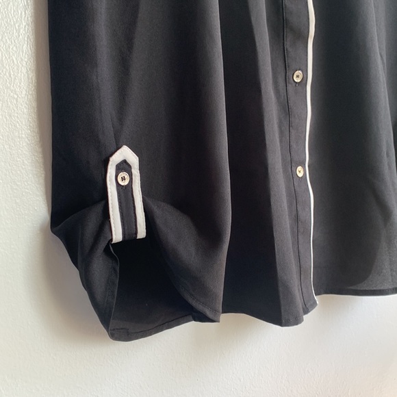 Calvin Klein Long Sleeve w/ Optional 3/4 Sleeve - Picture 3 of 4